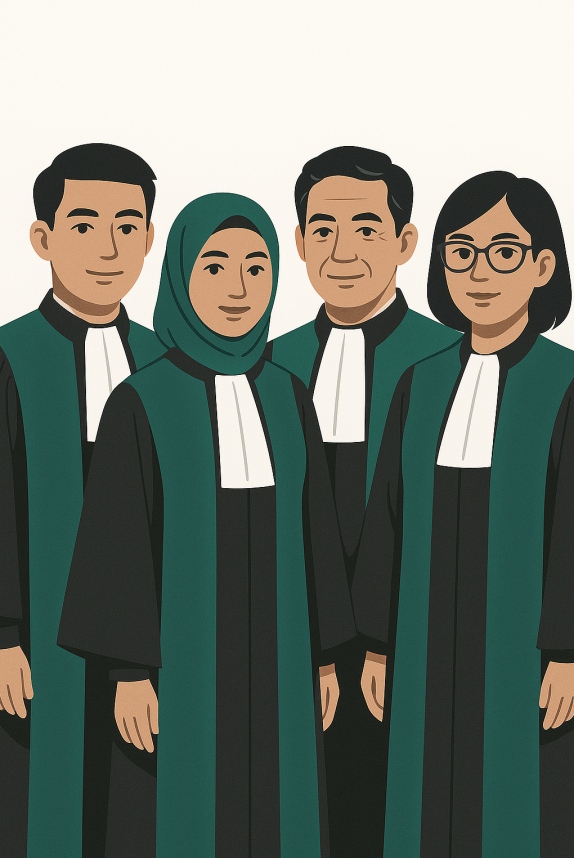 Portraits of professional advocates